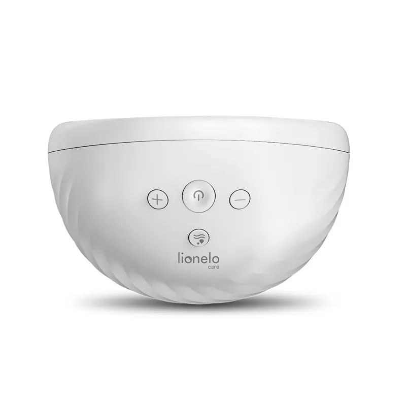 Pompa de san, Lionelo, Fidi, Portabila, Cu accesorii, Hands-free, 5 functii de masaj, Autonomie pana la 24 h, 50 db, Capacitate 150 ml, Alb