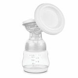Pompa dubla de san, Lionelo, Electrica, Cu 9 nivele de aspiratie, 5 moduri de masaj, Afisaj LED, Imita suptul natural al copilului, Functionare pana la 90 min, Silentioasa, Fara BPA, Include 2 recipiente de 150 ml si 2 pungi, Cablu USB, Husa, Alb/Gri