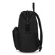 Rucsac impermeabil pentru mamici, Lionelo, Cube, Cu 12 compartimente si salteluta de schimbat, Cu prindere universala de carucior, 36 x 36 x 23 cm, Negru
