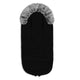 Sac de iarna, Lionelo, Frode, Pentru carucior, 90x45 cm, Impermeabil, Universal, Negru