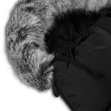 Sac de iarna, Lionelo, Frode, Pentru carucior, 90x45 cm, Impermeabil, Universal, Negru