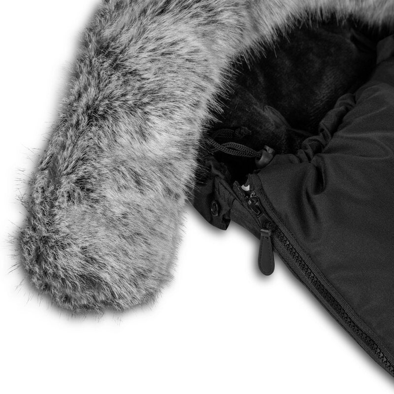 Sac de iarna, Lionelo, Frode, Pentru carucior, 90x45 cm, Impermeabil, Universal, Negru - gogobaby.ro