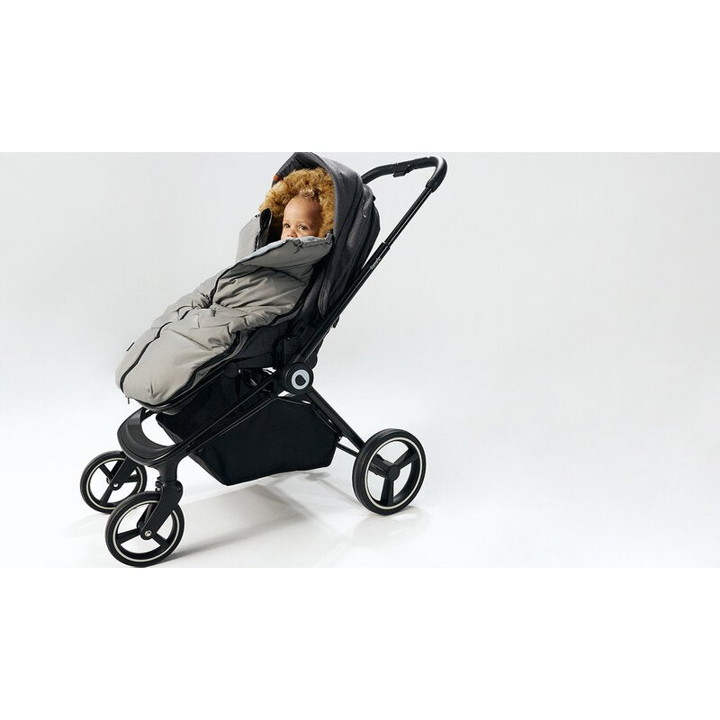 Sac de iarna, Lionelo, Frode, Pentru carucior, 90x45 cm, Impermeabil, Universal, Negru