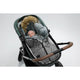 Sac de iarna, Lionelo, Frode, Pentru carucior, 90x45 cm, Impermeabil, Universal, Negru