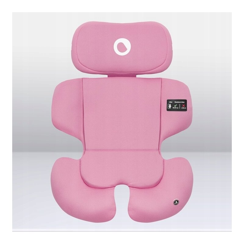 Scaun auto, Lionelo, Bastiaan i-Size, 4 in 1, Protectie laterala, Cu spatar inclinabil in 4 pozitii, Cu tetiera reglabila in 7 pozitii, Rotire 360 grade, Top Tether, 0-36 Kg, 40-150 cm, Cu Isofix, Conform cu ECE R129/03, Roz - gogobaby.ro