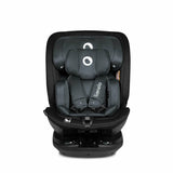 Scaun auto, Lionelo, Bastiaan RWF i-Size, Pozitie de somn, Protectie laterala, Rotire 360 grade, 0-36 Kg, Cu Isofix si Centura Top Tether, Conform cu standardul european de securitate ECE R129, Gri