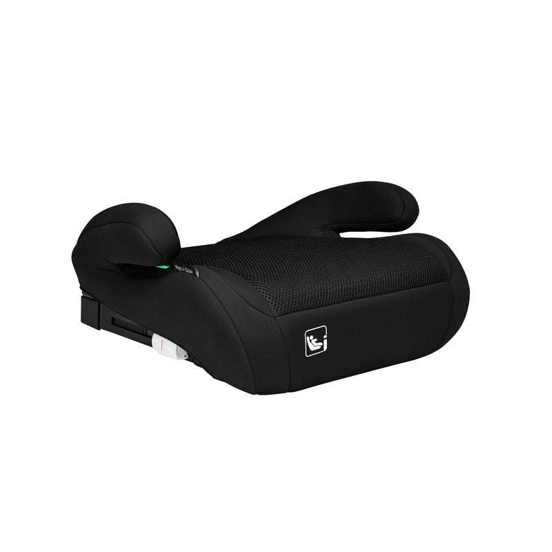 Scaun auto, Lionelo, Hugo i-Size, Universal, Orientare in directia sensului de mers, Reglabil, Conform standardului de securitate R129, 100-150 cm, 4-12 ani, Negru - gogobaby.ro