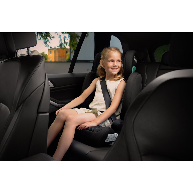 Scaun auto, Lionelo, Hugo i-Size, Universal, Orientare in directia sensului de mers, Reglabil, Conform standardului de securitate R129, 100-150 cm, 4-12 ani, Rosu - gogobaby.ro