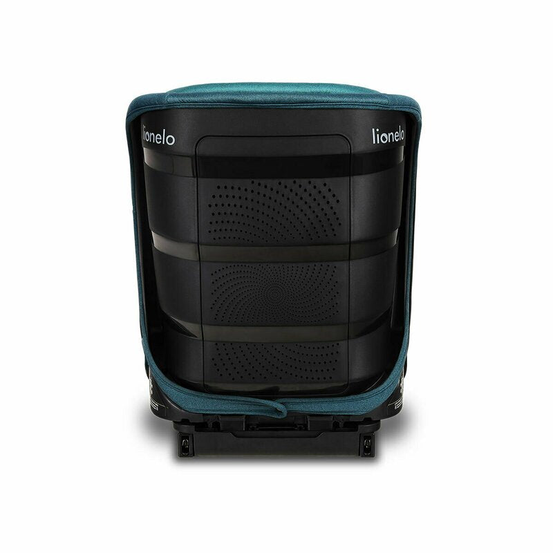 Scaun auto i-Size, Lionelo, Neal, Spatar reglabil in 3 pozitii, Tetiera in 14 pozitii, Suport sticla inclus, 15-36 Kg, 100-150 cm, Cu Isofix, Conform ECE R129, Verde - gogobaby.ro