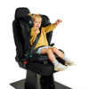 Scaun auto, Lionelo, Neal Burgundy, Spatar reglabil, Baza i-size, 15-36 Kg, cu Isofix, Conform cu standardul european de securitate ECE R129, Rosu