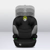 Scaun auto, Lionelo, Lars i-Size, Cu tetiera reglabila in 10 pozitii, Cu pozitionare spre sensul de mers, 15-36 Kg, 100-150 cm, Conform cu standardul european de securitate ECE R129/03, Negru/Gri