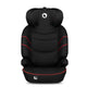 Scaun auto, Lionelo, Lars i-Size, Cu tetiera reglabila in 10 pozitii, Cu pozitionare spre sensul de mers, 15-36 Kg, 100-150 cm, Conform cu standardul european de securitate ECE R129/03, Negru/Rosu