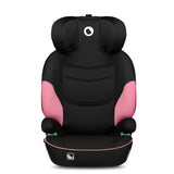Scaun auto, Lionelo, Lars i-Size, Cu tetiera reglabila in 10 pozitii, Cu pozitionare spre sensul de mers, 15-36 Kg, 100-150 cm, Conform cu standardul european de securitate ECE R129/03, Roz