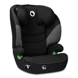 Scaun auto, Lionelo, Lars i-Size, Cu tetiera reglabila in 10 pozitii, Cu pozitionare spre sensul de mers, 15-36 Kg, 100-150 cm, Conform cu standardul european de securitate ECE R129/03, Negru/Gri
