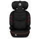 Scaun auto, Lionelo, Lars i-Size, Cu tetiera reglabila in 10 pozitii, Cu pozitionare spre sensul de mers, 15-36 Kg, 100-150 cm, Conform cu standardul european de securitate ECE R129/03, Negru/Rosu