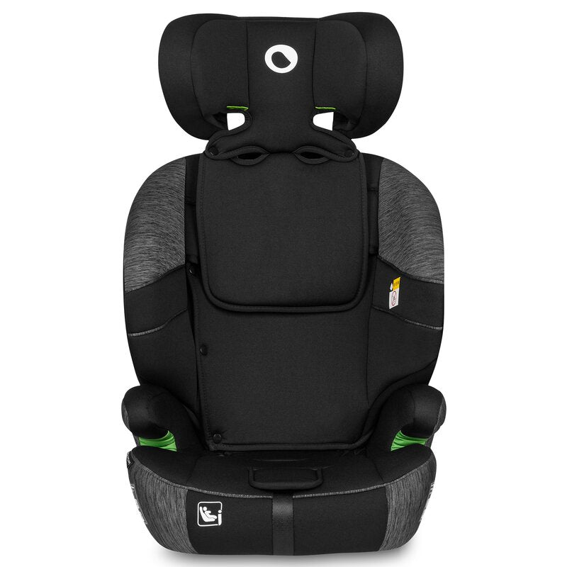 Scaun auto, Lionelo, Levi One i-Size, Universal, Instalare FWF, Cu tetiera reglabila in 10 pozitii, Cu spatar detasabil, 76-150 cm, Conform cu R129, Gri - gogobaby.ro