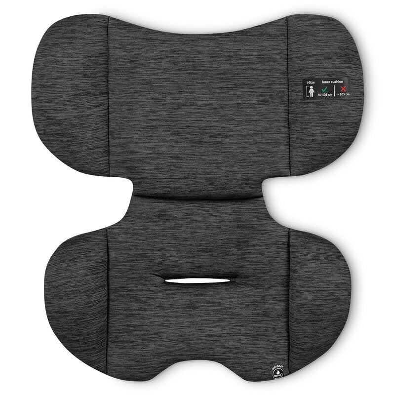 Scaun auto, Lionelo, Levi One i-Size, Universal, Instalare FWF, Cu tetiera reglabila in 10 pozitii, Cu spatar detasabil, 76-150 cm, Conform cu R129, Gri - gogobaby.ro