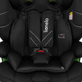 Scaun auto, Lionelo, Levi One i-Size, Universal, Instalare FWF, Cu tetiera reglabila in 10 pozitii, Cu spatar detasabil, 76-150 cm, Conform cu R129, Negru