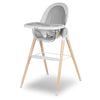 Scaun de masa, Lionelo, Maya, 2 in 1, Transformabil, 3 pozitii de inclinare, Conform cu standardele europeane de securitate EN14988, EN12790, White