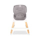 Scaun de masa, Lionelo, Mona, 4 in 1, Transformabil, Reglabil in inaltime in 3 pozitii, Conform cu standardele europene de securitate EN14988, EN16120, Stone