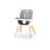 Scaun de masa, Lionelo, Mona, 4 in 1, Transformabil, Reglabil in inaltime in 3 pozitii, Conform cu standardele europene de securitate EN14988, EN16120, Stone