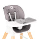 Scaun de masa, Lionelo, Mona, 4 in 1, Transformabil, Reglabil in inaltime in 3 pozitii, Conform cu standardele europene de securitate EN14988, EN16120, Stone