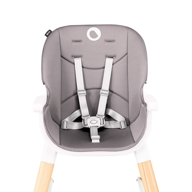 Scaun de masa, Lionelo, Mona, 4 in 1, Transformabil, Reglabil in inaltime in 3 pozitii, Conform cu standardele europene de securitate EN14988, EN16120, Stone