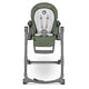 Scaun de masa, Lionelo, Cora Plus, Multifunctional, Reglabil in 4 pozitii pe inaltime, Spatar reglabil in 3 pozitii, Cu bara de jucarii, Pliabil, Conform cu standardul european de securitate EN14988, Verde