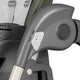 Scaun de masa si balansoar, Lionelo, Laurice, 2 in 1, Transformabil, Multifunctional, Inaltime si spatar reglabile, Cu melodii de leagan, 0 luni+, Conform cu standardele europene de securitate EN 14988, EN 16120, Verde