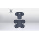 Scoica auto, Lionelo, i-Size Astrid, 0-13 Kg, 40-87 cm, Cu salteluta, Testat ADAC, Conform cu standardul european de securitate R129, Negru/Gri