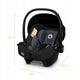 Scoica auto, Lionelo, i-Size Astrid, 0-13 Kg, 40-87 cm, Cu salteluta, Testat ADAC, Conform cu standardul european de securitate R129, Negru/Gri