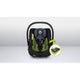 Scoica auto, Lionelo, i-Size Astrid, 0-13 Kg, 40-87 cm, Cu salteluta, Testat ADAC, Conform cu standardul european de securitate R129, Negru/Gri