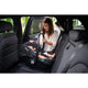 Scoica auto, Lionelo, i-Size Astrid, 0-13 Kg, 40-87 cm, Cu salteluta, Testat ADAC, Conform cu standardul european de securitate R129, Negru/Gri