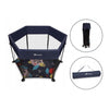 Tarc de joaca, Lionelo, Roel, Pliere ultra-compacta, Conform cu standardul europeane de securitate EN12227, Blue Navy