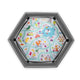 Tarc de joaca, Lionelo, Roel, Pliere ultra-compacta, Conform cu standardul europeane de securitate EN12227, Multicolor