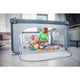 Tarc de joaca copii, Lionelo, Willow, 127 x 187 cm, Pliere compacta, Include geanta de transport, Din plasa, Cu doua intrari laterale si fermoar, Cu ventuze pentru stabilitate, Conform cu EN 12227:2010, Gri