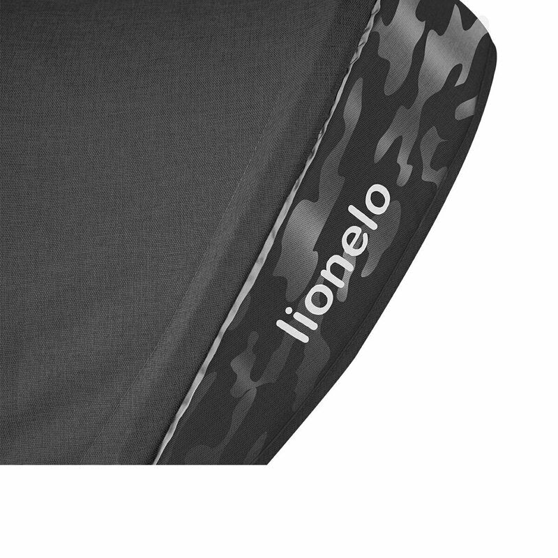 Tricicleta copii, Lionelo, Haari, Ultrapliabila, Multifunctionala, Suport picioare, Control al directiei, Scaun reversibil, Rotire 360 grade, Conform cu standardul european de securitate EN71, Gri