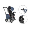 Tricicleta copii, Lionelo, Tris, Ultrapliabila, Multifunctionala. Mecanism de pedalare libera, Suport picioare, Control al directiei, Scaun reversibil, Rotire 360 grade, Conform cu standardul europeane de securitate EN71, JEANS