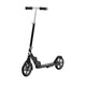 Trotineta, Lionelo, Luca, Copii/Adulti, Ultrapliabila, Pana la 100 Kg, Conform cu standardul european de securitate EN14619, Negru