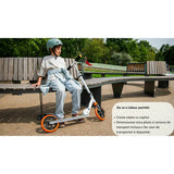 Trotineta, Lionelo, Luca, Copii/Adulti, Ultrapliabila, Pana la 100 Kg, Conform cu standardul european de securitate EN14619, Negru