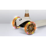 Trotineta, Lionelo, Jessy, Ultrapliabila, Pana la 50 Kg, Cu design ergonomic, Cu lumini LED, 56 x 26 x 67-82 cm, 3 ani+, Maro