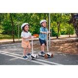 Trotineta, Lionelo, Jessy, Ultrapliabila, Pana la 50 Kg, Cu design ergonomic, Cu lumini LED, 56 x 26 x 67-82 cm, 3 ani+, Maro