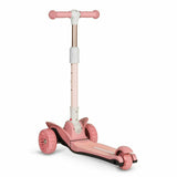 Trotineta, Lionelo, Timy, Copii, Ultrapliabila, Pana la 50 Kg, Cu design ergonomic, Cu lumini LED, 26 5 x 60 x 64-76 cm, 3 ani+, Roz