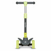 Trotineta, Lionelo, Timy, Copii, Ultrapliabila, Pana la 50 Kg, Cu design ergonomic, Cu lumini LED, 26 5 x 60 x 64-76 cm, 3 ani+, Verde - gogobaby.ro