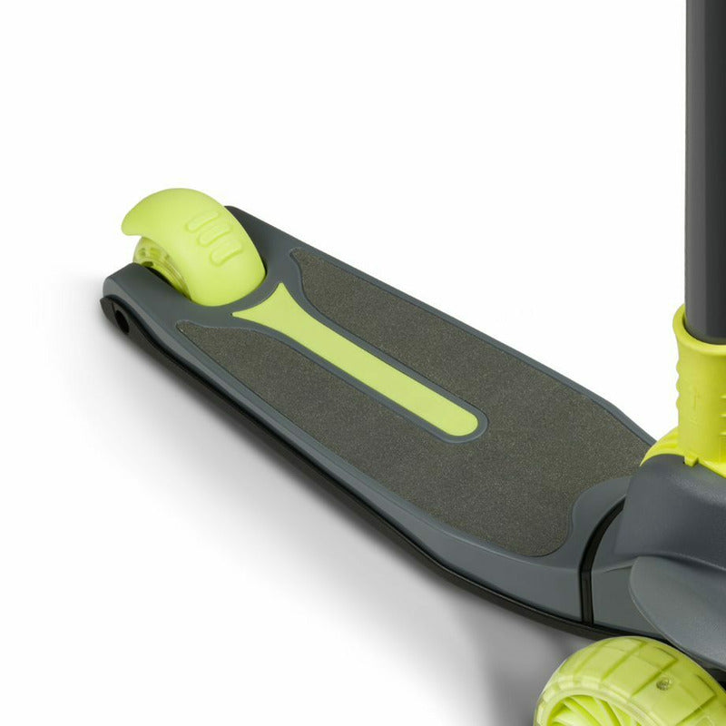 Trotineta, Lionelo, Timy, Copii, Ultrapliabila, Pana la 50 Kg, Cu design ergonomic, Cu lumini LED, 26 5 x 60 x 64-76 cm, 3 ani+, Verde - gogobaby.ro