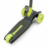 Trotineta, Lionelo, Timy, Copii, Ultrapliabila, Pana la 50 Kg, Cu design ergonomic, Cu lumini LED, 26 5 x 60 x 64-76 cm, 3 ani+, Verde - gogobaby.ro