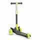 Trotineta, Lionelo, Timy, Copii, Ultrapliabila, Pana la 50 Kg, Cu design ergonomic, Cu lumini LED, 26 5 x 60 x 64-76 cm, 3 ani+, Verde