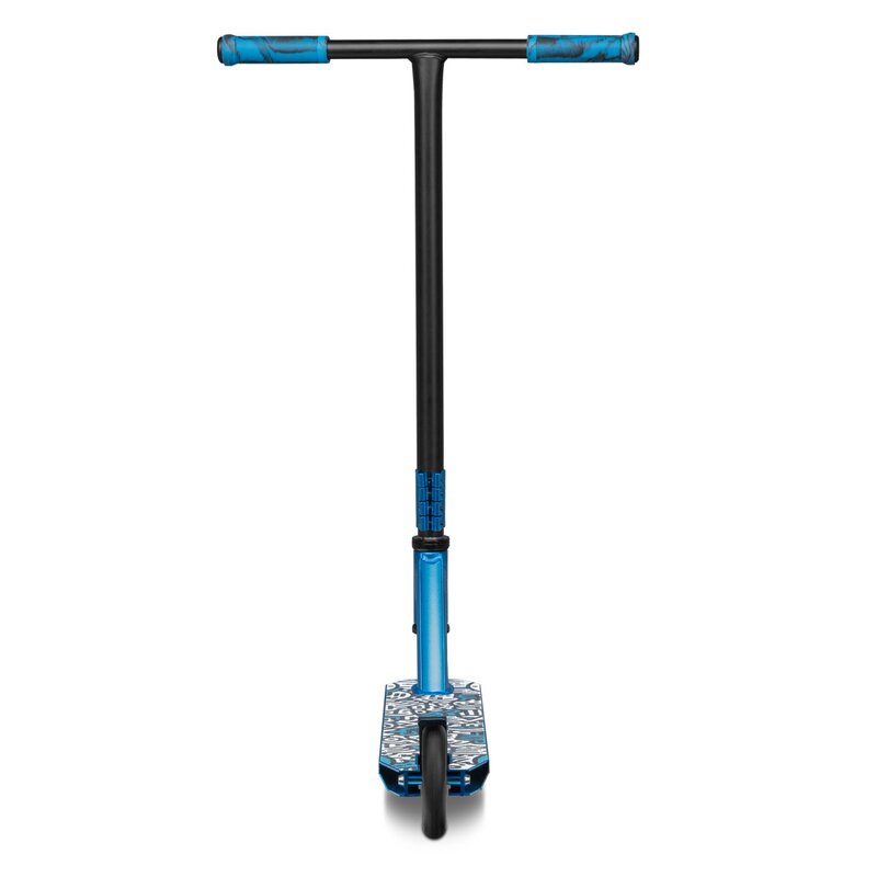 Trotineta, Lionelo, Whizz, Pentru Acrobatii, Rulmenti ABEC-9, Sistemul de compresie IHC 9, 20 - 100 kg, Conform cu standardul european de securitate EN14619, Albastru - gogobaby.ro