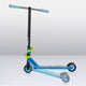 Trotineta, Lionelo, Whizz, Pentru Acrobatii, Rulmenti ABEC-9, Sistemul de compresie IHC 9, 20 - 100 kg, Conform cu standardul european de securitate EN14619, Albastru