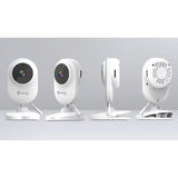 Video monitor, Lionelo, Babyline 6.2, Conexiune Wi-Fi, Pana la 8h de functionare, Comunicare bidirectionala, Senzor de temperatura, Alb